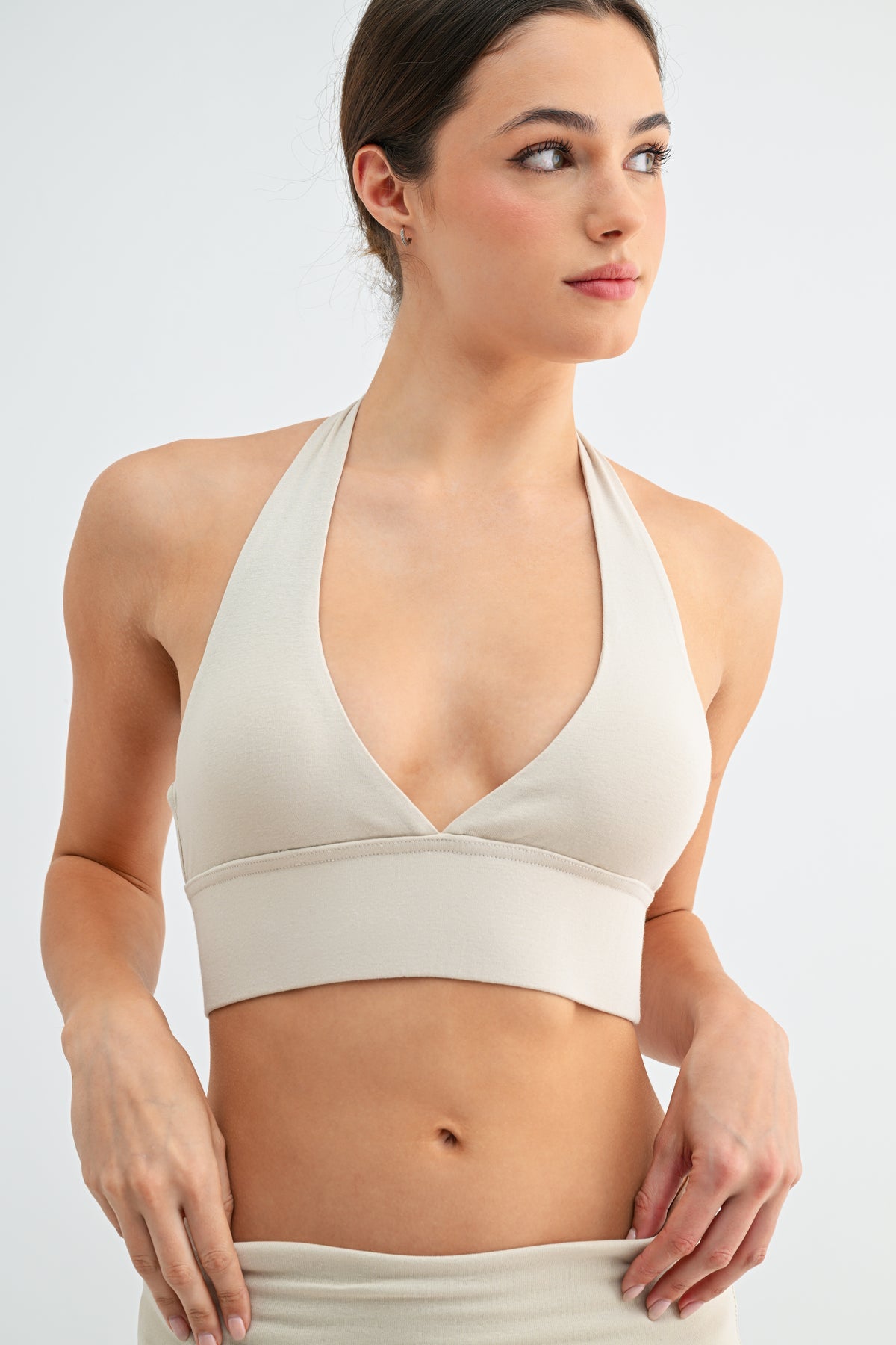 Ease Halter Top │ Cream