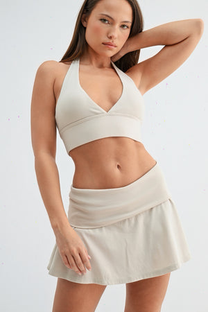 Ease Halter Top │ Cream